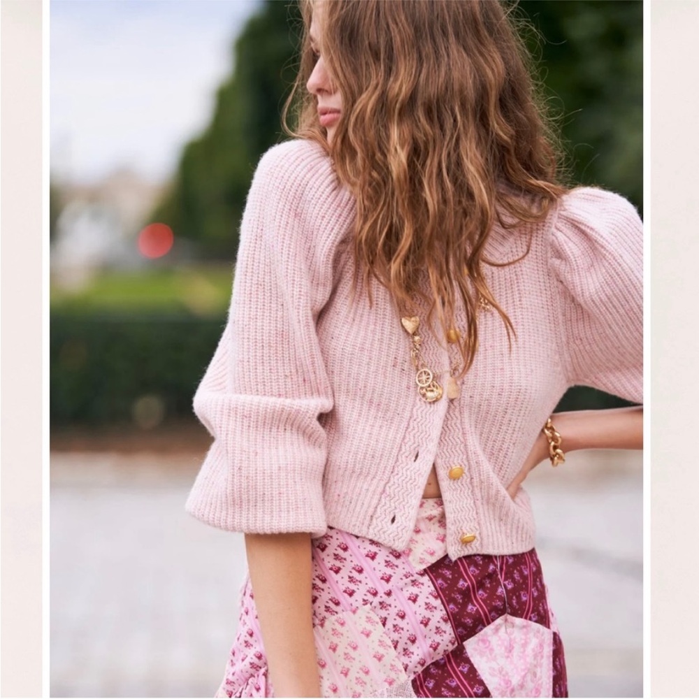 LOVESHACKFANCY CASHMERE SWEATER
